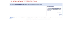 Desktop Screenshot of blackandwhitedesign.com